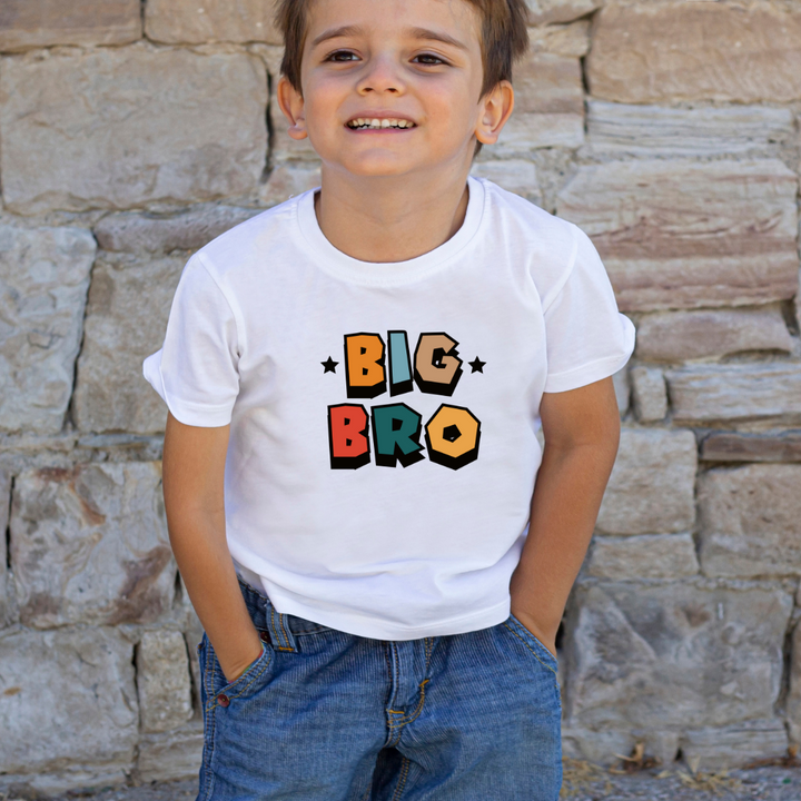 Big Bro DTF Full Colour Iron on T Shirt Transfers