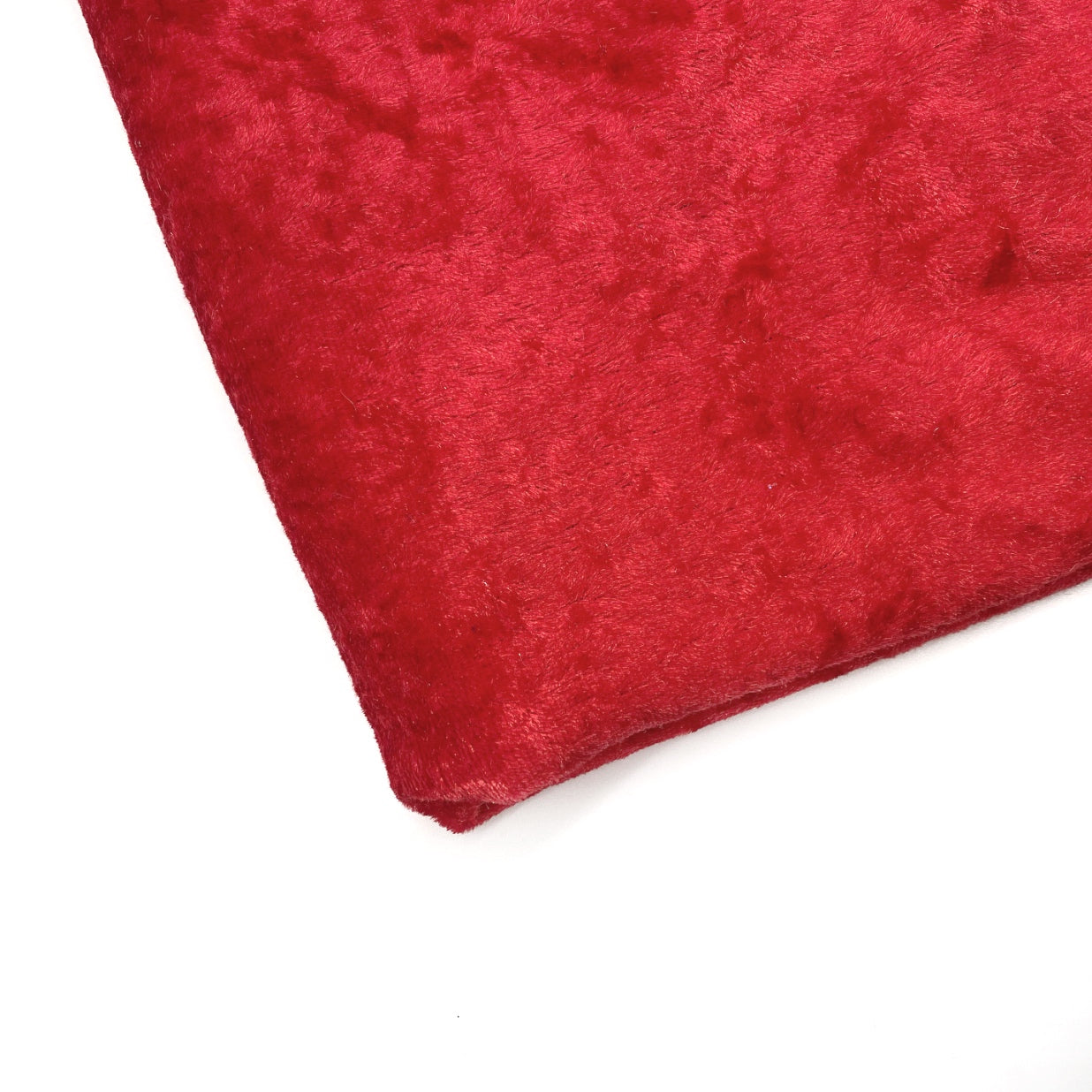 Red Carpet Crushed Velvet Fabric