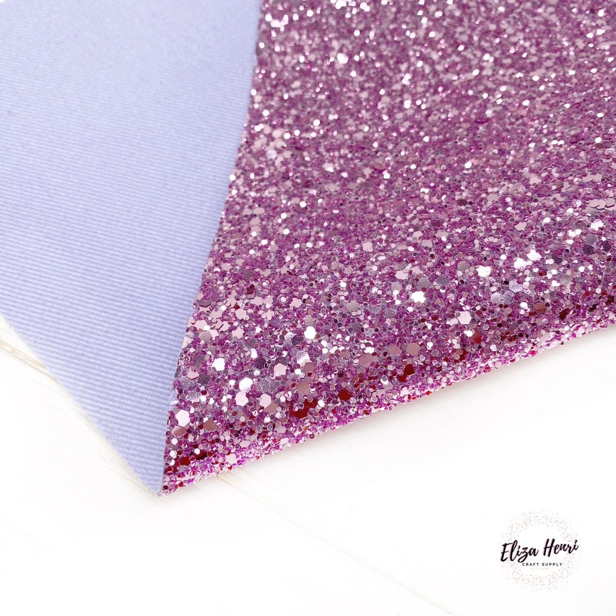 Dusky Purple Lux Premium Chunky Glitter Fabric