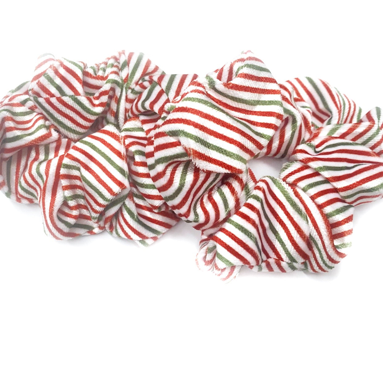 Festive Christmas Velvet Scrunchies Wholesale Hair Accessories