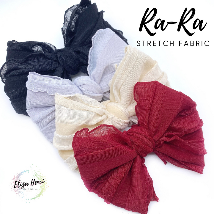 Ra-Ra Ruffles Stretch Fabric