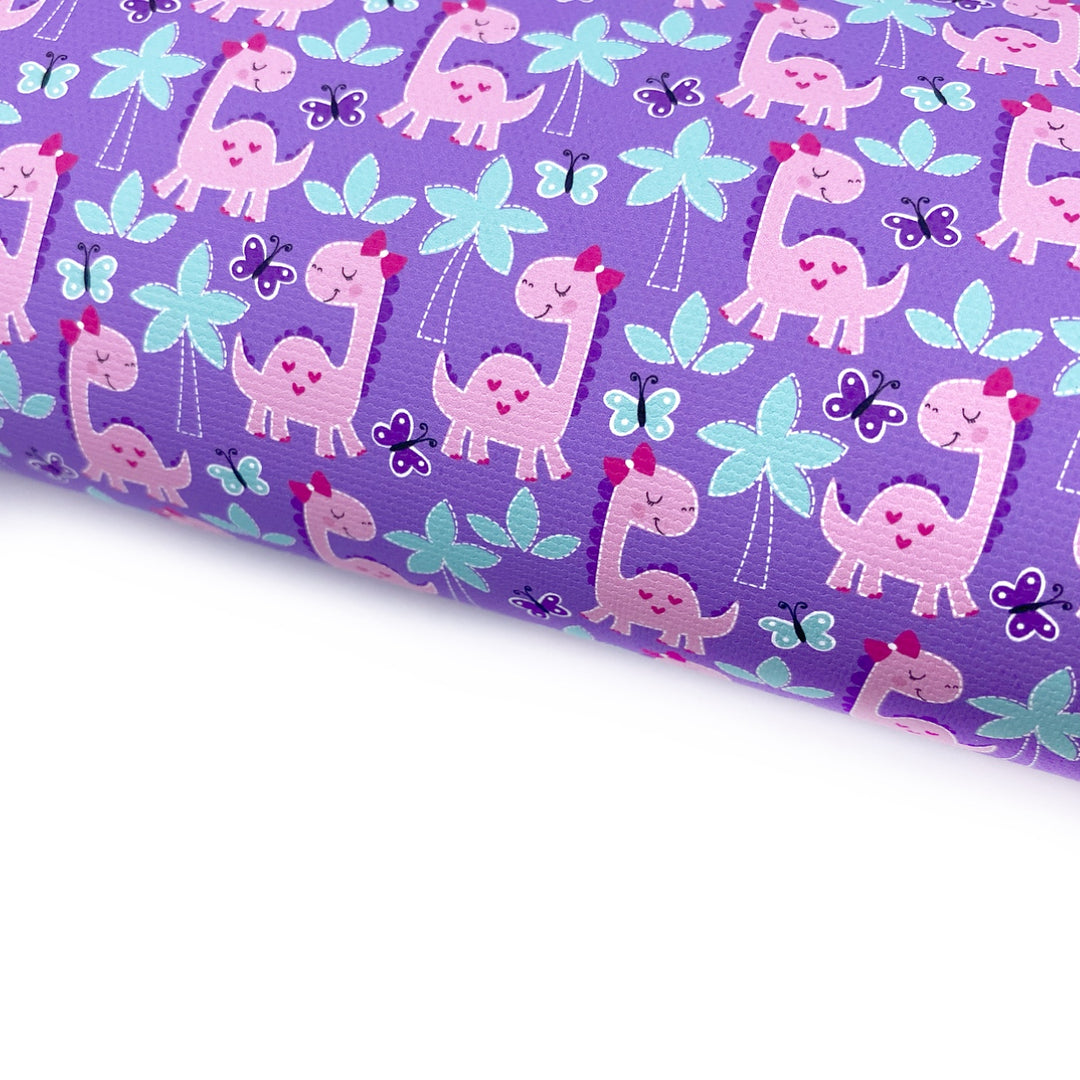 Babe-a-saurus Lux Premium Canvas Bow Fabrics