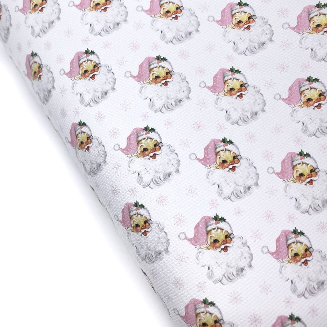 Girlie Santa Lux Premium Canvas Bow Fabrics