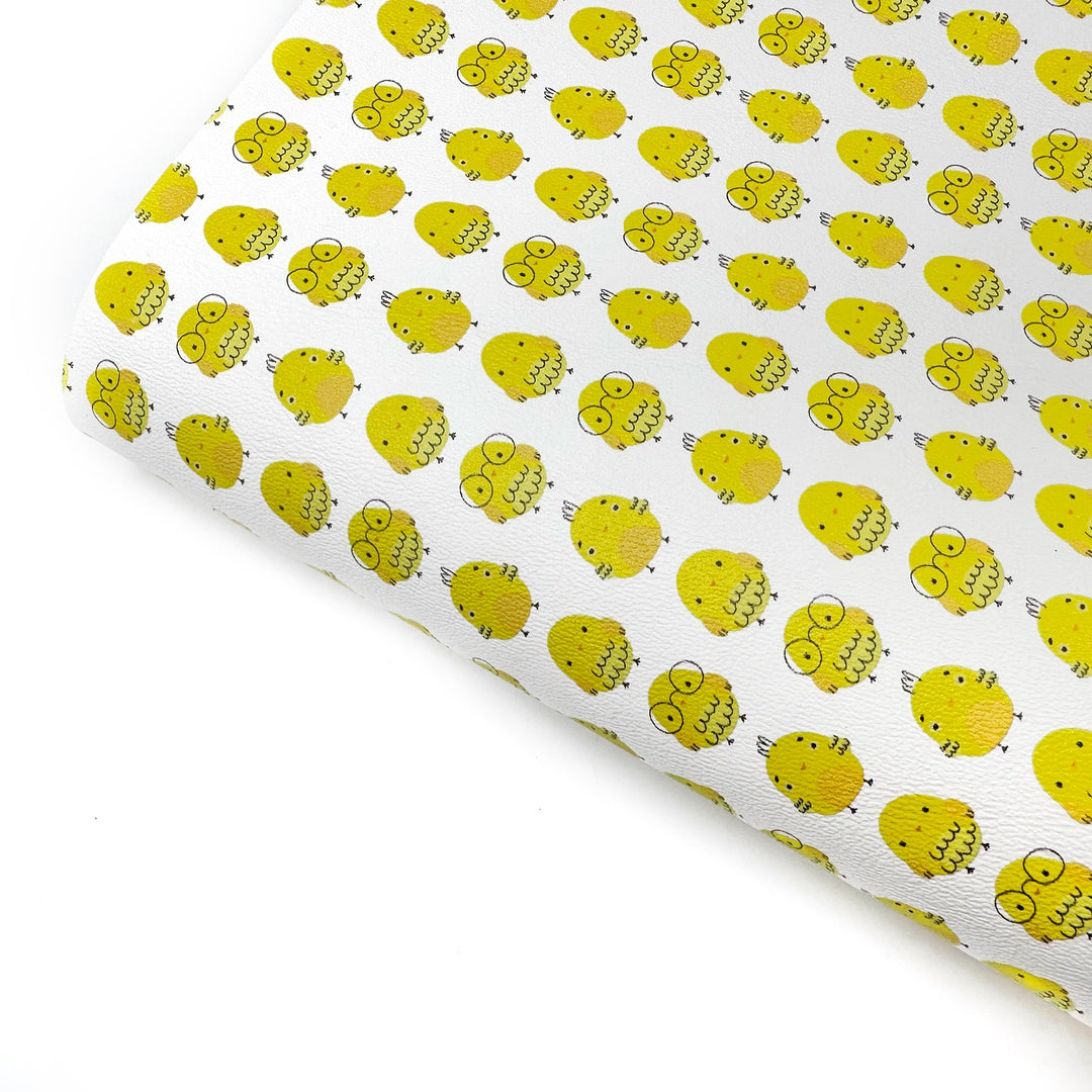 Doodle Chicks Premium Faux Leather Fabric Sheets