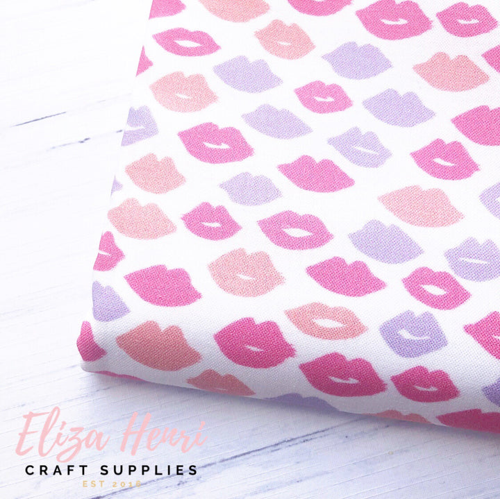 Pastel Lips Artisan Fabric Felt