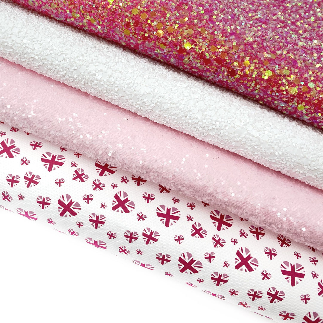 We heart the UK Pink- Beautiful Featured Fabrics