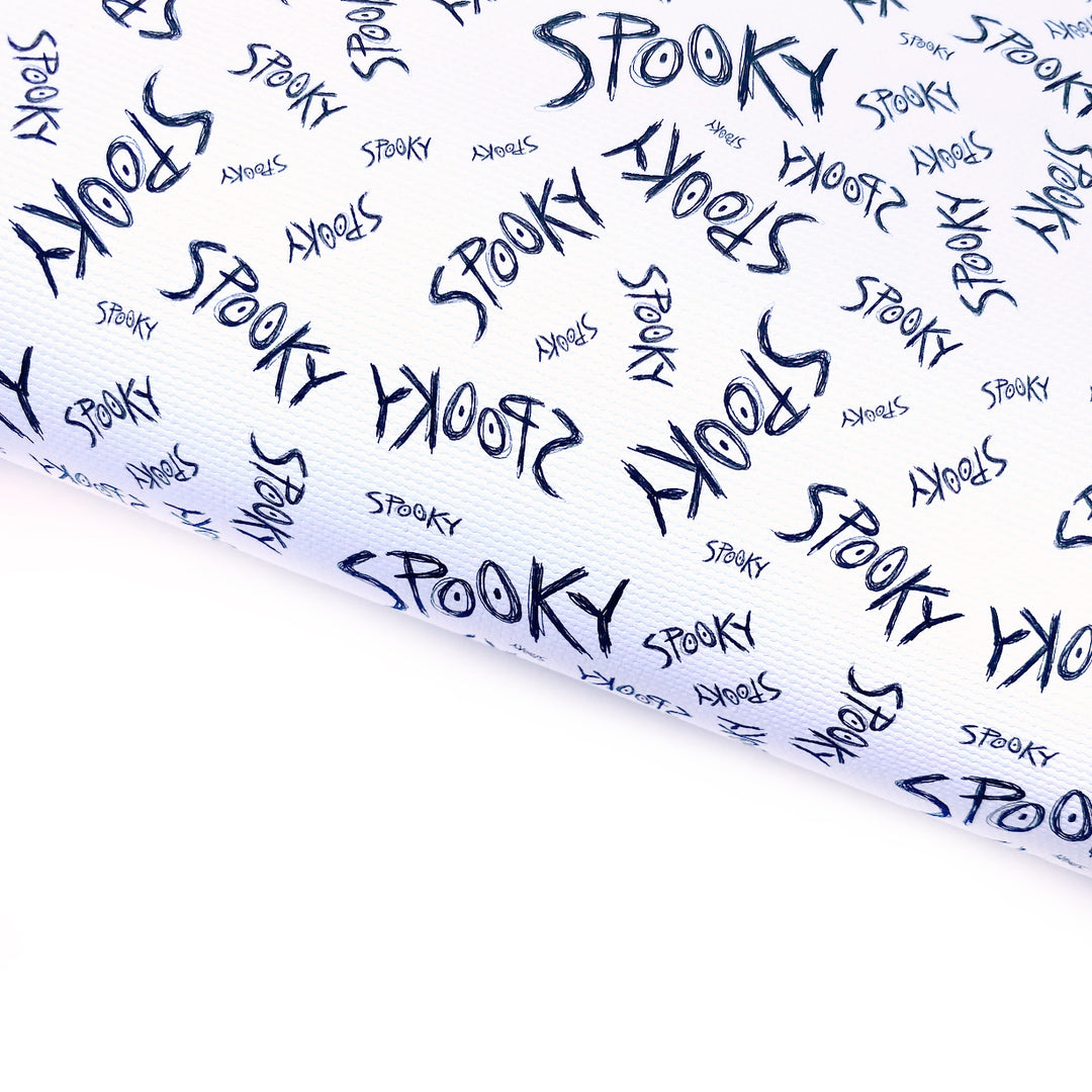 Spooky Lux Premium Canvas Bow Fabrics