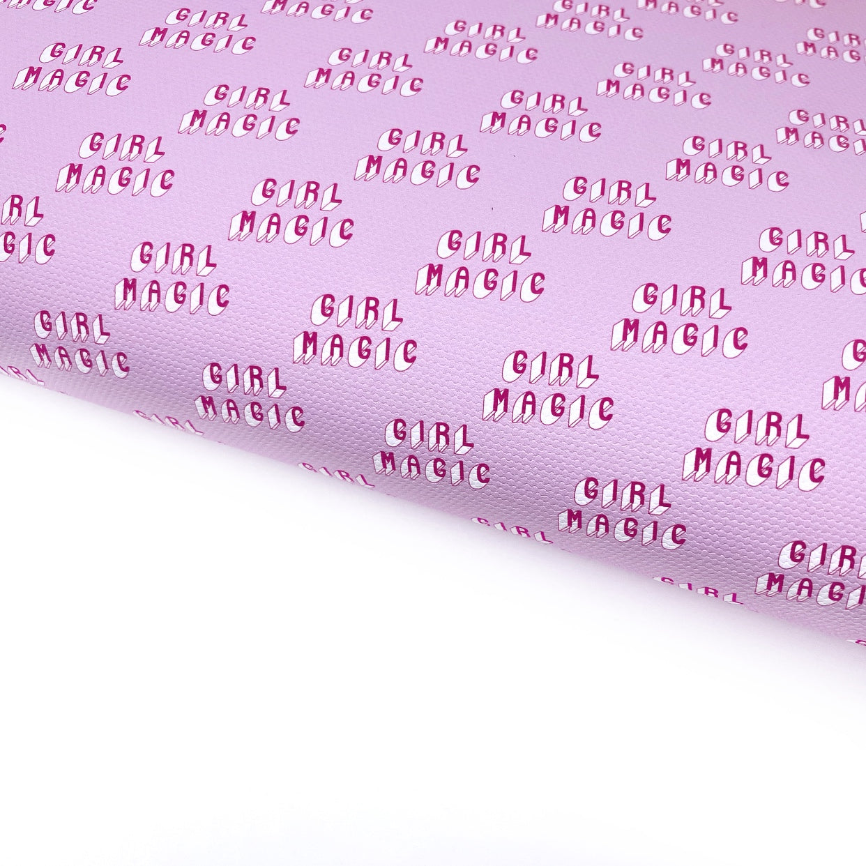 Girl Magic Lux Premium Printed Bow Fabric