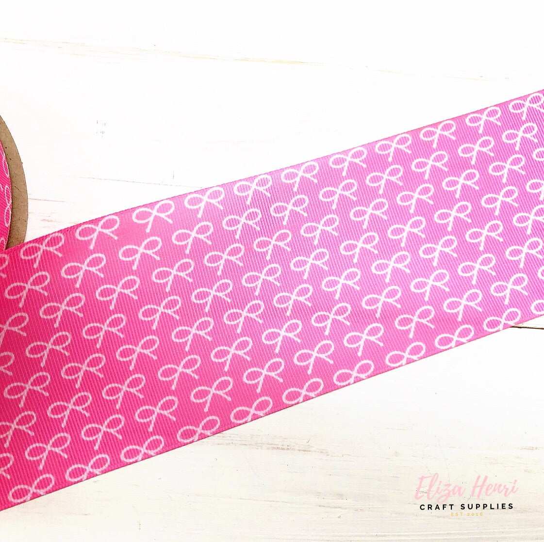 Pink Mini Bows Grosgrain Ribbon 2'' or 3''
