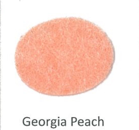 Georgia Peach Merino Wool Blend Felt - Eliza Henri Craft Supply